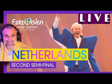 Joost Klein - Europapa  LIVE | Eurovision 2024 REACTION