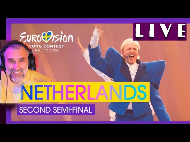 Joost Klein - Europapa  LIVE | Eurovision 2024 REACTION class=