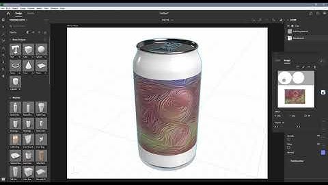 Adobe Dimension 2020 - 25 Export UVs (in English)