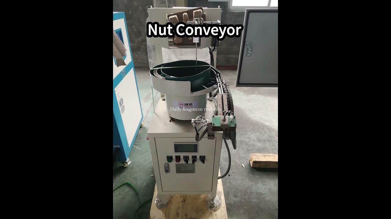 Nut Conveyor System for Automatic Nut Welding 