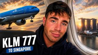 Flying KLM B777 Short Haul to SINGAPORE - Fifth Freedom DPS-SIN