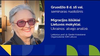 IOM Lietuva | Migracijos iššūkiai Lietuvos mokyklai. Ukrainos atvejo analizė