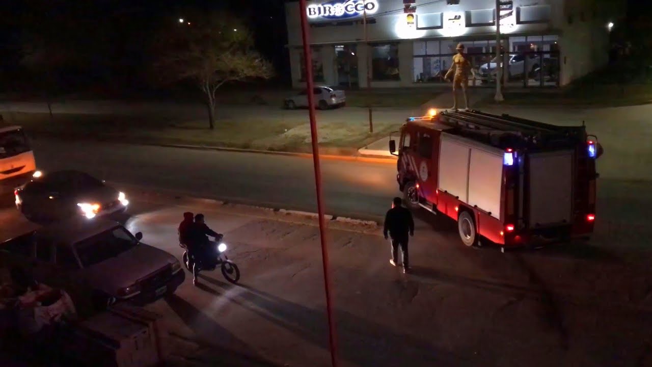 SALIDA DE BOMBEROS, AMBULANCIAS Y POLICÍA POR ACCIDENTE VEHICULAR 🚒🚑🚔🚨