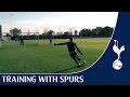 Tottenham's stars test their shooting | Training With Spurs