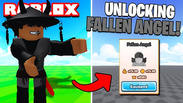 I RANKED UP TO FALLEN ANGEL CLASS! | Roblox Saber Simulator