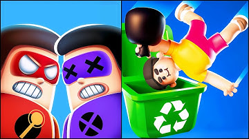 The Superheroes League VS Lazy Jump - All Levels SpeedRun Gameplay