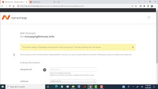how to sell domain on namcheap and earn money online