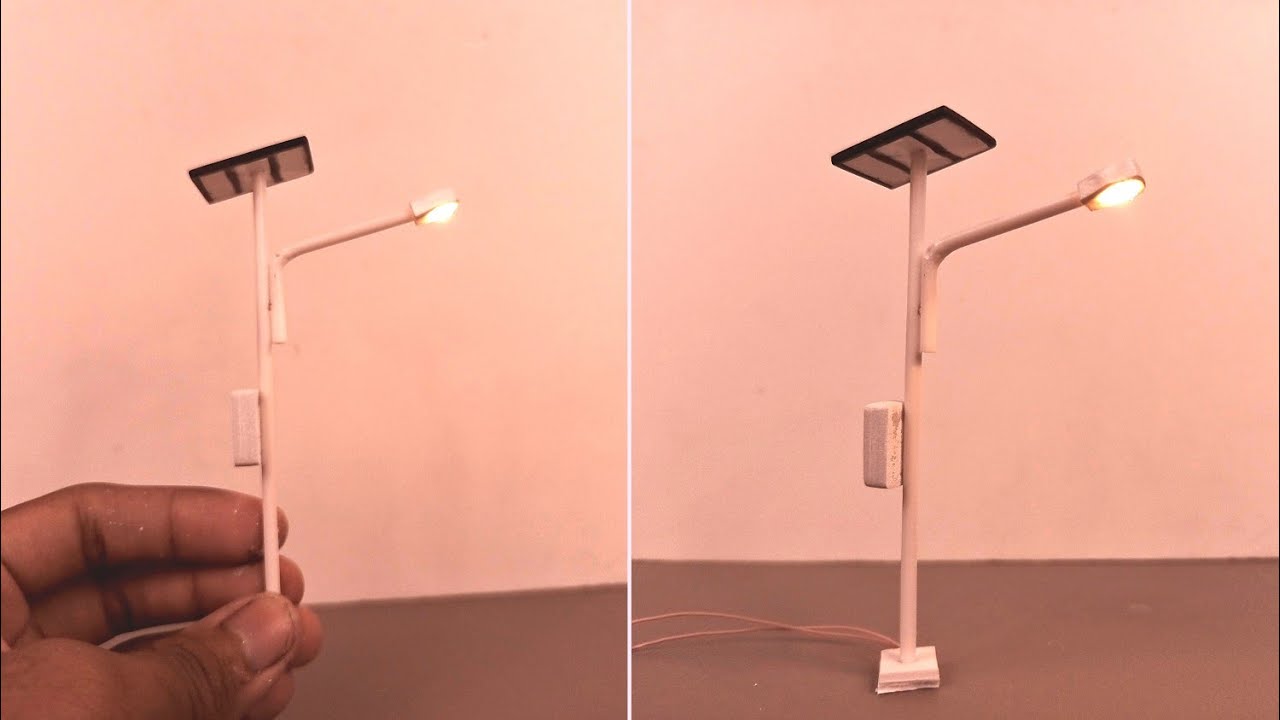 How to make street light project - YouTube