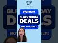 🛒 Walmart Black Friday 2025 Schedule Revealed!