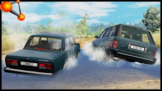 ДОРОГА До ДАЧИ! Кто ПРОЕДЕТ? - BeamNg Drive