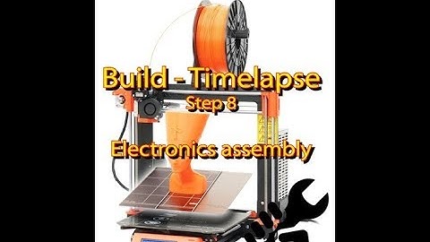 PRUSA i3 MK3 - Step 8 - Electronics Assembly