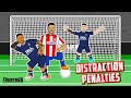 ⚽️DISTRACTION PENALTIES!⚽️ (Starring Mbappe Neymar Messi Ronaldo Penalty Shoot-Out Frontmen 3.1)