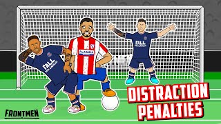 ⚽️DISTRACTION PENALTIES!⚽️ (Starring Mbappe Neymar Messi Ronaldo Penalty Shoot-Out Frontmen 3.1)