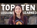 10 Lessons I Regret Not Learning Sooner