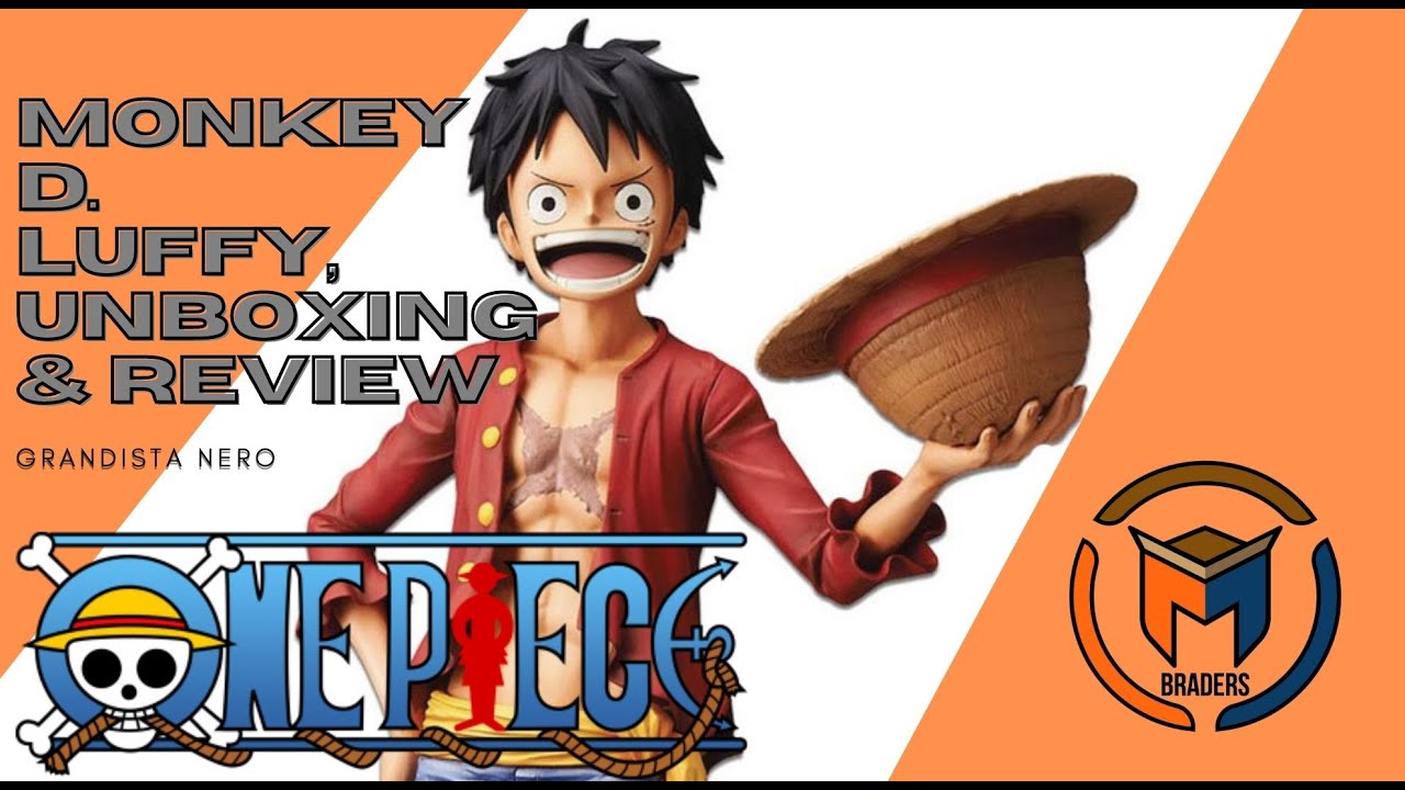 One Piece - Monkey D. Luffy - Figurine Grandista Nero - Figurines » ..