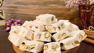 طرز تهیه گز آردی اصفهان در منزل با طعمی بینظیر | Persian nougat gaz recipe