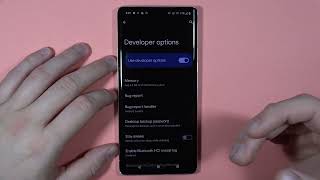 How to Turn On/Off Developer Options on Google Pixel 7  Pro - Hidden Developer Settings