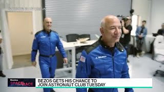 Jeff Bezos Prepares for Space Flight