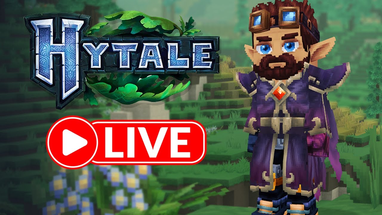 🔴HYTALE GAME⚔️ - GETTING WORK DONE | CREATOR CODE: ECKO