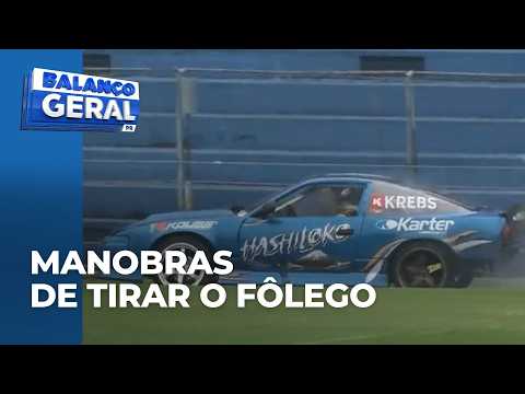 Stadium to become a racetrack for the first time for another 'drift' stage at Vila Capanema