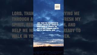 End this day with gratitude and confidence in God’s promises. #brokenyetmighty #eveningprayer