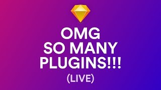 My favorite Sketch Plugins (Recorded Live)