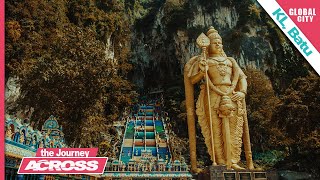 Monkeys at the BATU CAVE in Kuala Lumpur