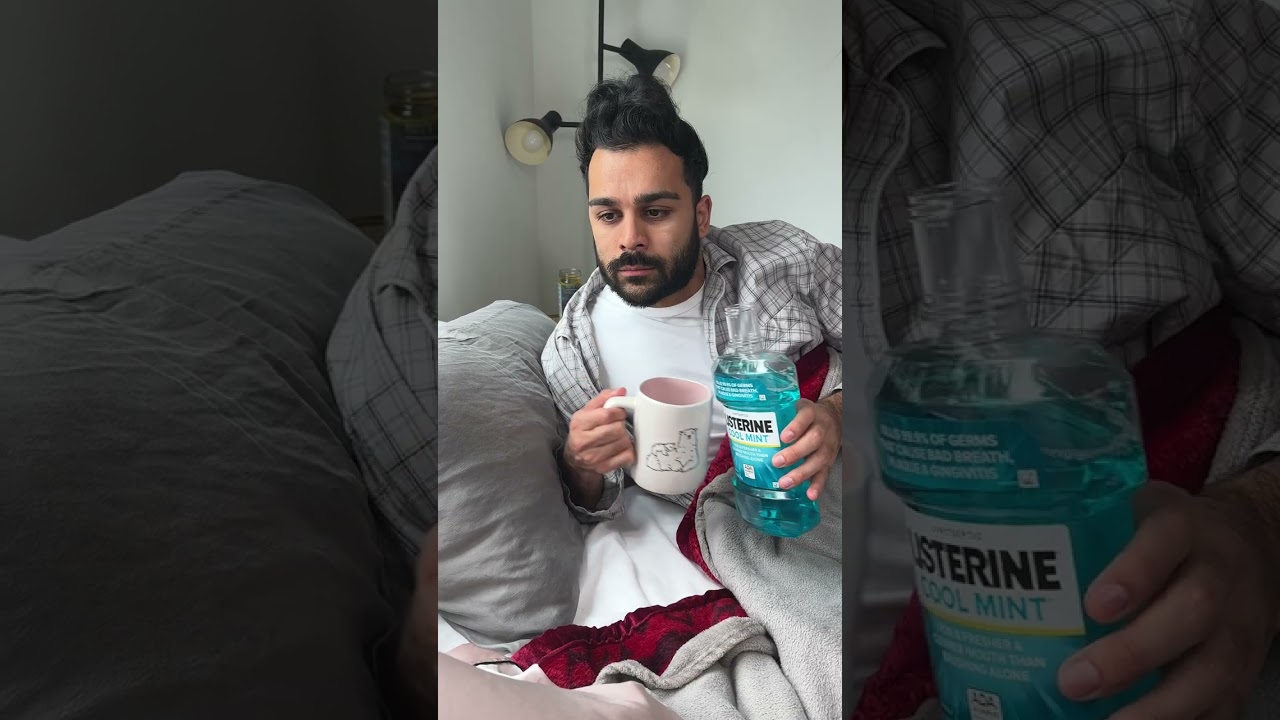 When she has morning breath 😅 