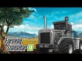 FS18, Farming Simulator 18 New Trailer Loading & Unloading to Dock in Farm | Timelapse #skullgaming