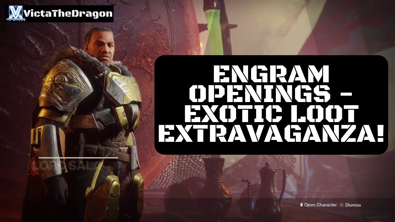 Destiny 2 Iron Banner Engram Openings Exotic Loot Extravaganza! YouTube