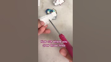 (Head tutorial part 3) :D How to make a mini paper dragon puppet #paperdragonpuppet #artandcraft