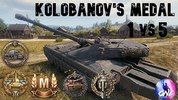 WOT CONSOLE | UDES 15/16 | 1vs5 KOLOBANOV