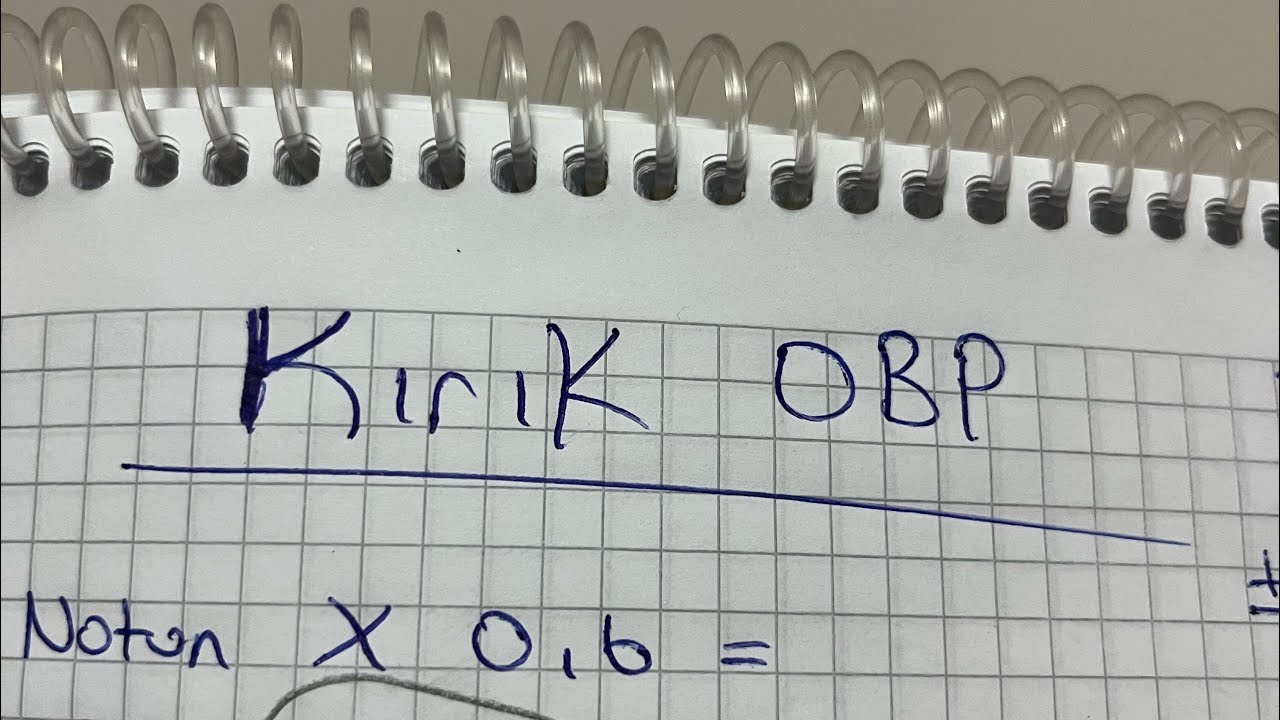 KIRIK OBP NE KADAR GERİ ATAR? DEĞER Mİ? NASIL TELAFİ EDİLİR? 