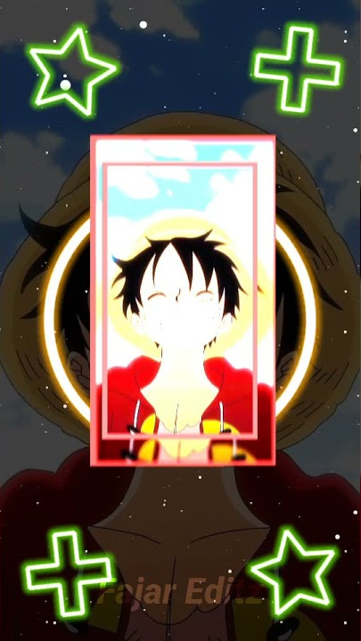 PRESET ALIGHT MOTION ANIME 😈 || DJ DI DUNIA INI TENANG AJA 🎶 || MONKEY D LUFFY 😆😎