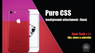 CSS Background Attachment Fixed