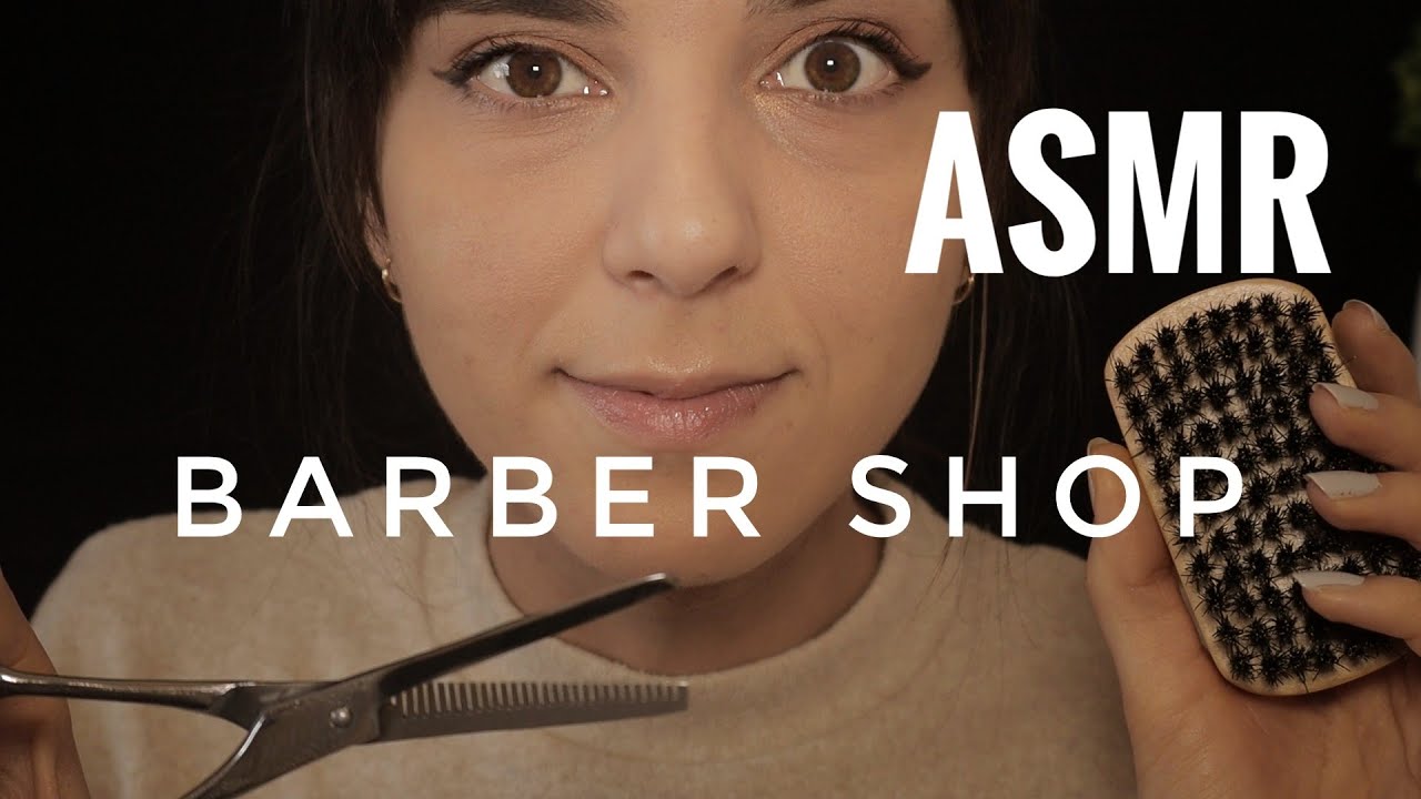ASMR | Barber Shop Experience💈Realistic Roleplay ita 🌟
