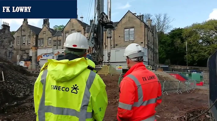 FK Lowry - Rotary Bored Piling, Montrose Edinburgh