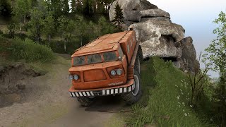 Spintires® Каньони DLC. Режим "Симулятор". (Хардкор).