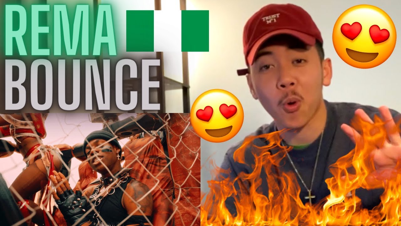 Rema - Bounce 😍 (Official Music Video) AMERICAN REACTION! Nigerian Music 🇳🇬🔥