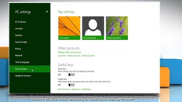 How to change the color and size of mouse pointer in Windows® 8.1