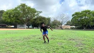 Let’s work young king ! We working #miamitalent 