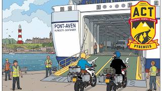 Pyrenees Motorcycle Adventure with my Dad Episode 1: UK to Spain