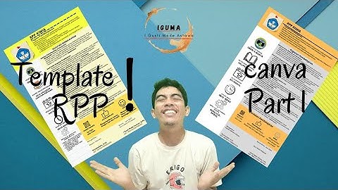 Pembuatan Template RPP menggunakan Canva Part 1