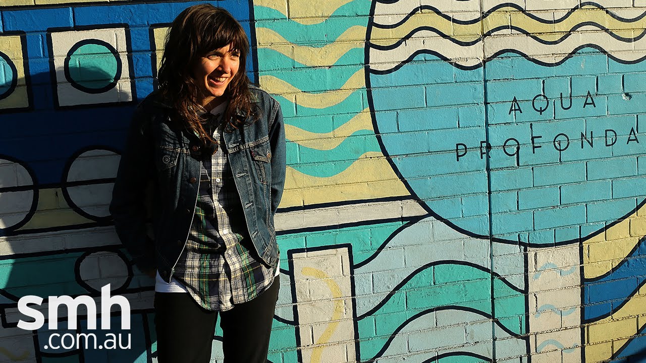 Courtney Barnett at home in Melbourne