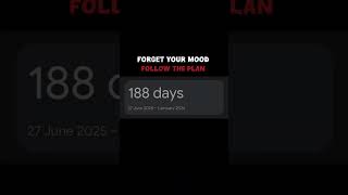 ⏰188 days 27 June 2025 - 1 Jan 2026  Follow the plan #fyp #shorts #viralreels #countdown #motivation