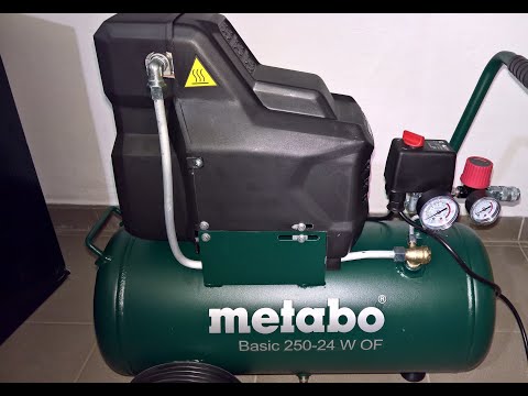 Компресор безмасляний Metabo Basic 250-24 W OF, 1500 Вт (Картон) 601532000 (5965)