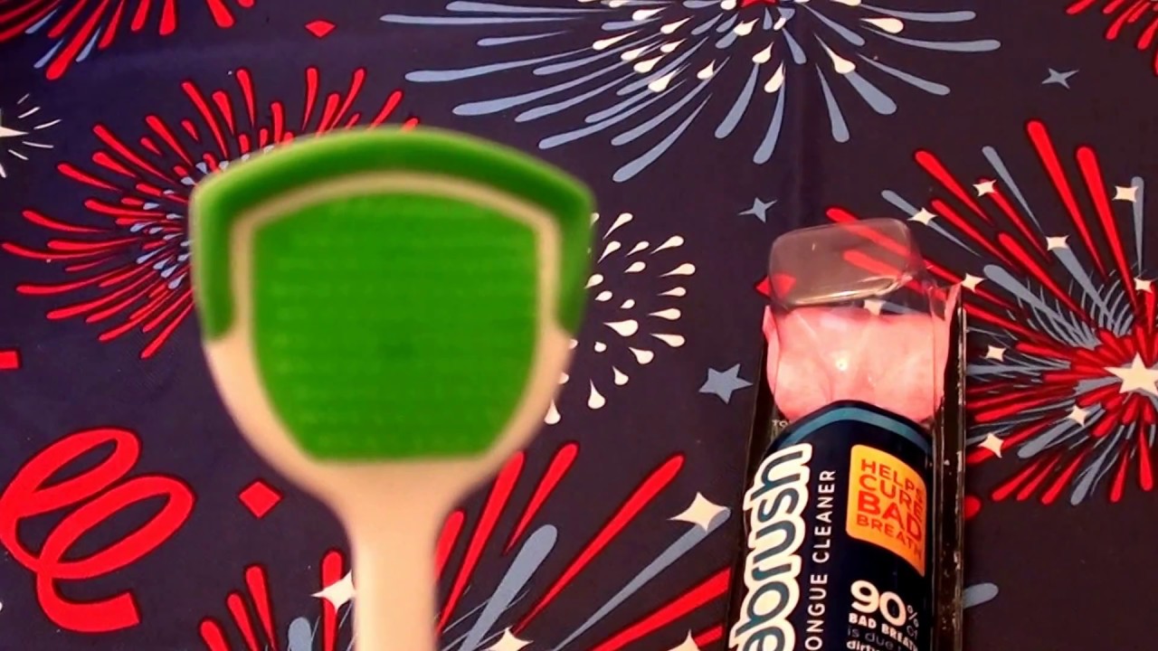 Orabrush Tongue Cleaner Review for fresh breath YouTube