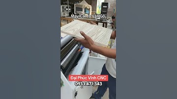 Máy Cán In Vân Gỗ - Woodmaster - WM-600PG