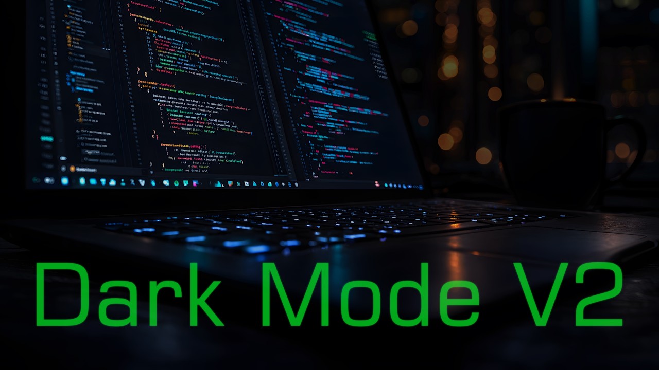 Dark Mode V2 | Hacker Coding Ambience for Deep Focus & Productivity ...