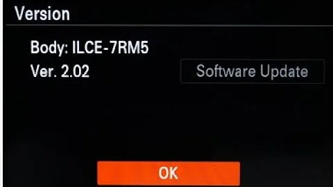 Step by Step Guide for Updating Sony A1 Firmware from V1 10 to V2 02